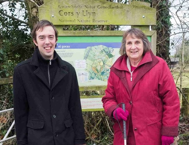staff from Powys Social Services