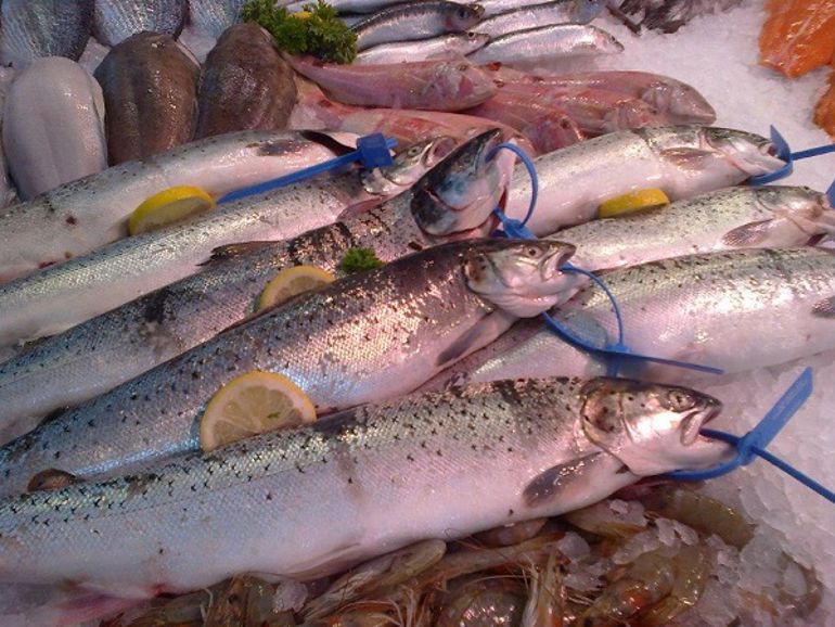 Tagged fish that have been caught illegally