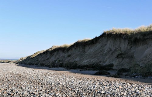 Sand dunes and shingle beach - Whiteford Sands