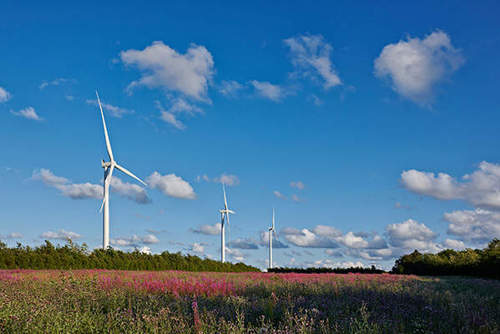 Vattenfall’s Pen y Cymoedd windfarm on the NRW Managed Estate